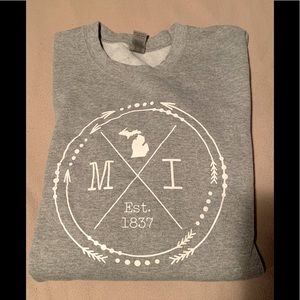 Gildan Sweatshirt, Crew Neck, Long Sleeves, 3XL